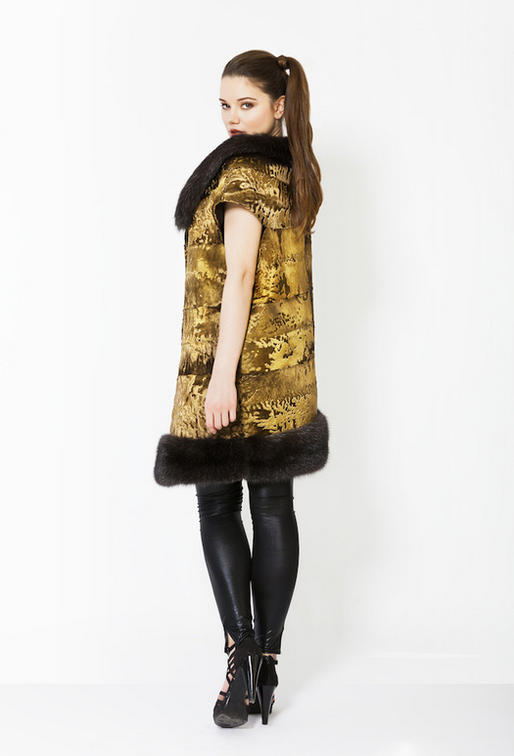 NOBLINE x Noble Virtues Womens Infused Fur Coats