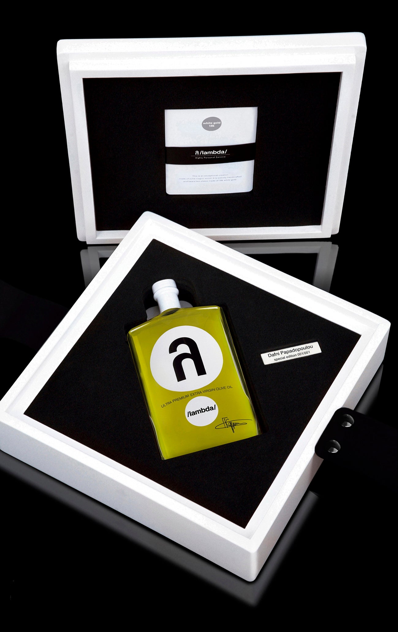 /Lambda/ Ultra Premium Olive Oil Gift Box